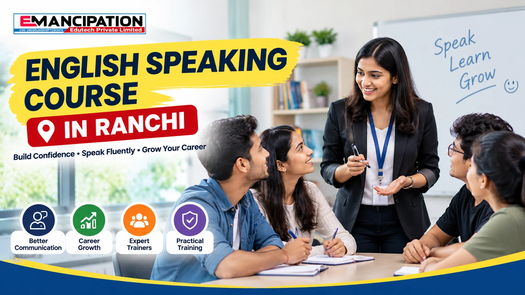 English Speaking Course in Ranchi: Build Confidence, Improve Fluency and Grow Your Career