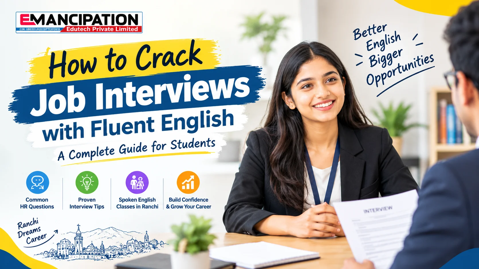 How to Crack Job Interviews with Fluent English: A Complete Guide